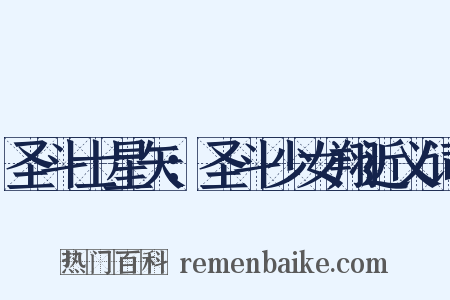 圣斗士星矢：圣斗少女翔近义词是什么意思的图片